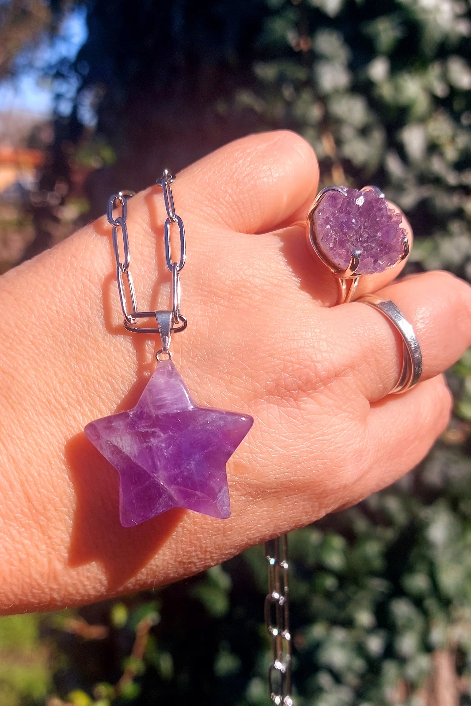 Conjunto Estrella Amatista