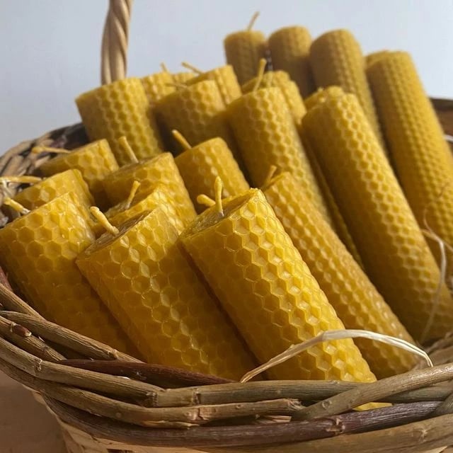 Pack velas de miel